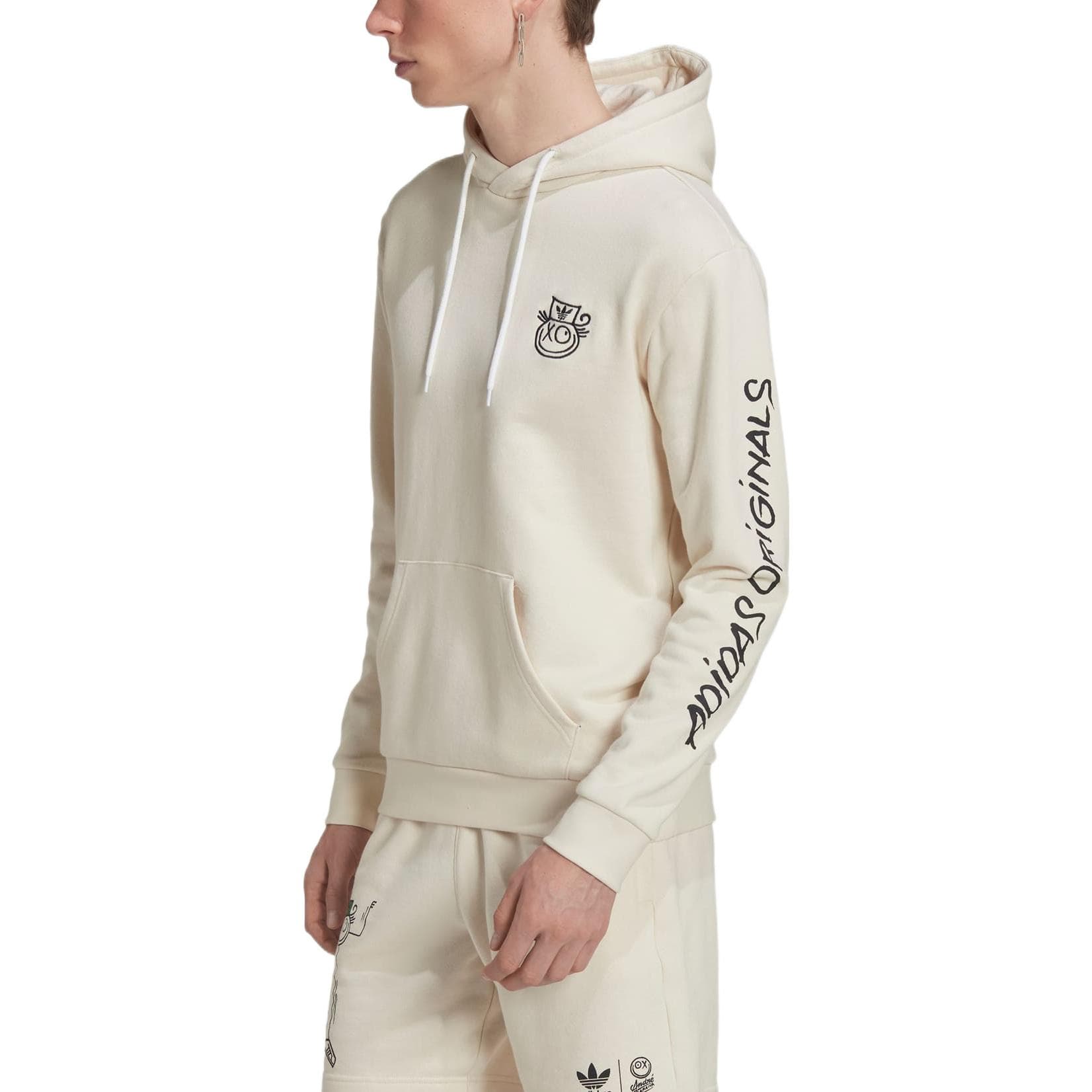 Худи adidas Originals Hoodie White - изображение 5