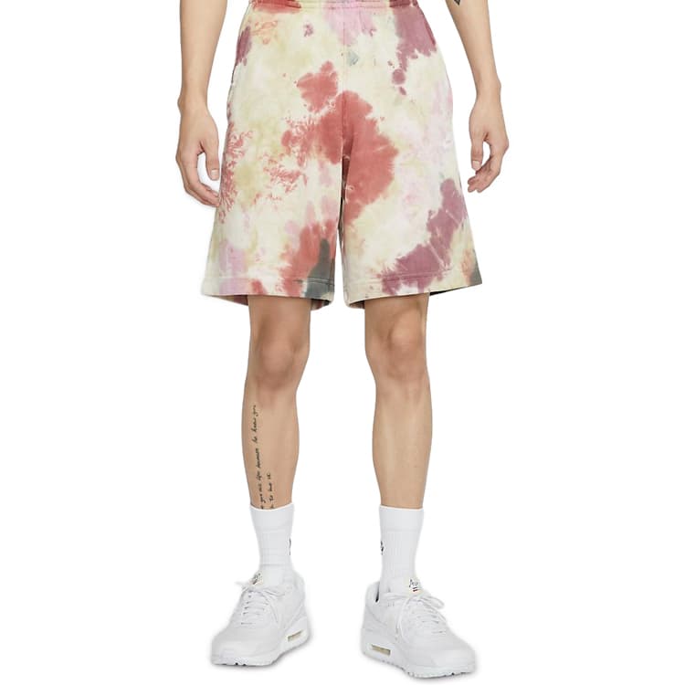 Шорты Nike Sportswear French Terry Camo Dark Red - изображение 4