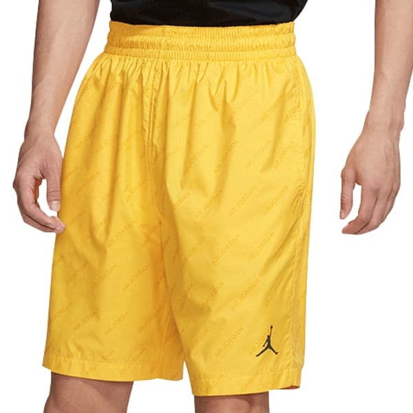 Тренировочные штаны Jordan Legacy AJ4 Campus Yellow - изображение 3