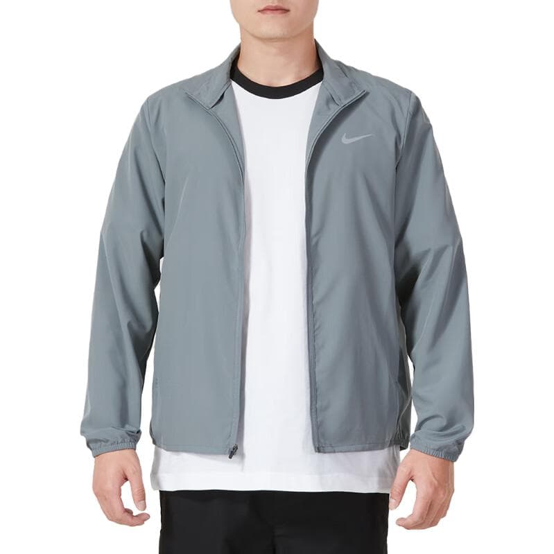 Куртка Мужская куртка Nike Dri-Fit дымчато-серого цвета - изображение 5