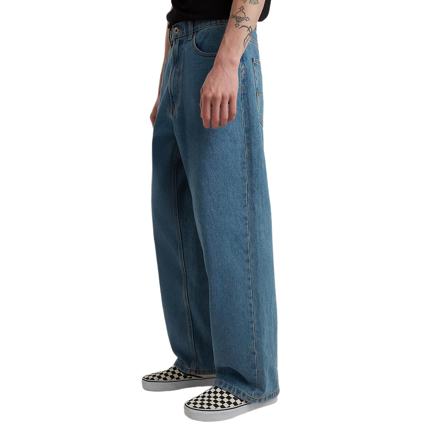 Штаны Vans Check-5 Baggy Denim Trousers - изображение 6