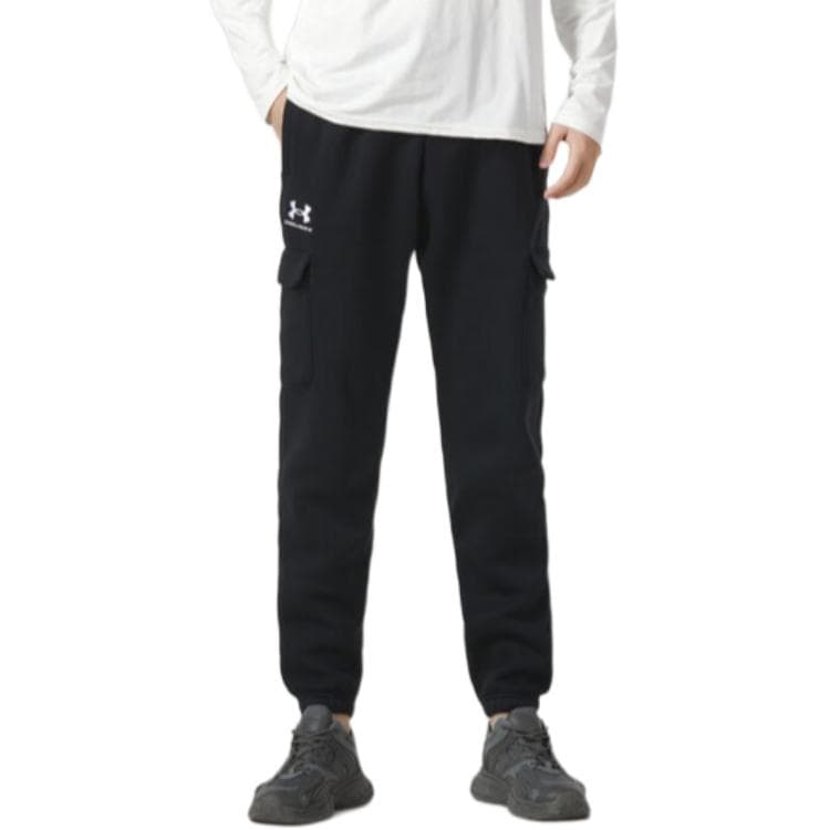 Штаны Under Armour FW23 UA Essential Fleece Cargo Pants - изображение 7
