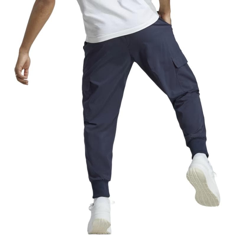Штаны Adidas Essentials Y SL С 7 8 Pt Карго Брюки Мужские Легенда Чернила Синий - изображение 4