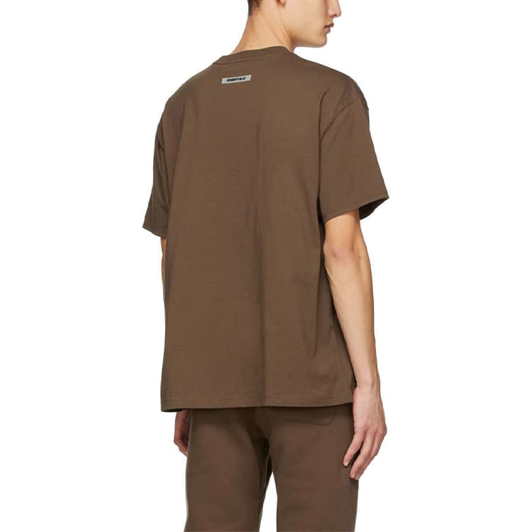 Кофта Fear of God Essentials FW20 Long sleeve Brown T - изображение 5