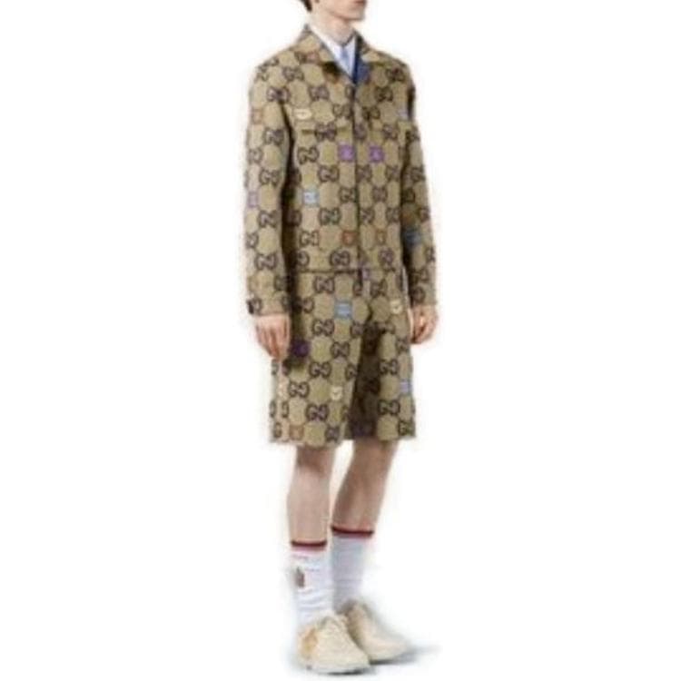 Шорты Gucci SS23 Khaki Shorts - изображение 2
