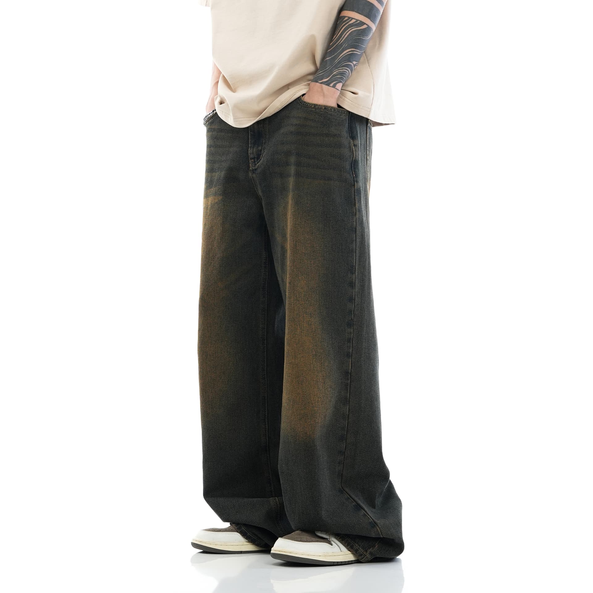 Штаны BJHG Old Balance Jeans - изображение 5