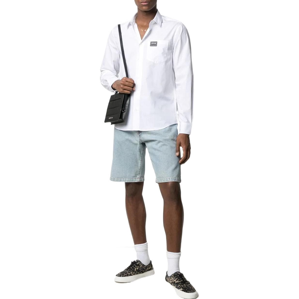 Рубашка VERSACE JEANS COUTURE SS21 Logo - изображение 3