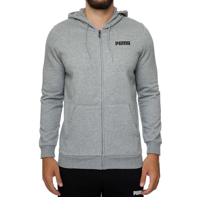 Худи PUMA Sweat Capuche Entirement Zipp Essentials Homme - изображение 3