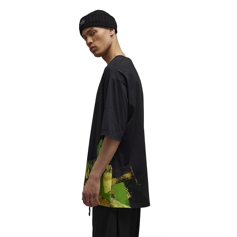 Футболка Y-3 GFY 23SS Футболка с круглым вырезом и граффити принтом унисекс - изображение 2