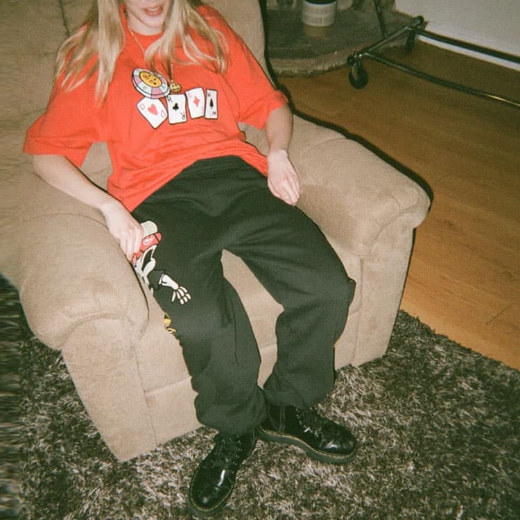 Футболка Drew House Lucky You Drew SS Tee T red - изображение 4