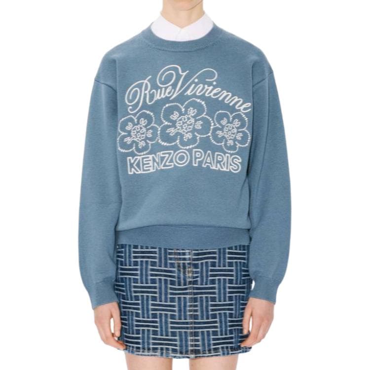 Кофта KENZO Синий Унисекс Свитеры - изображение 4