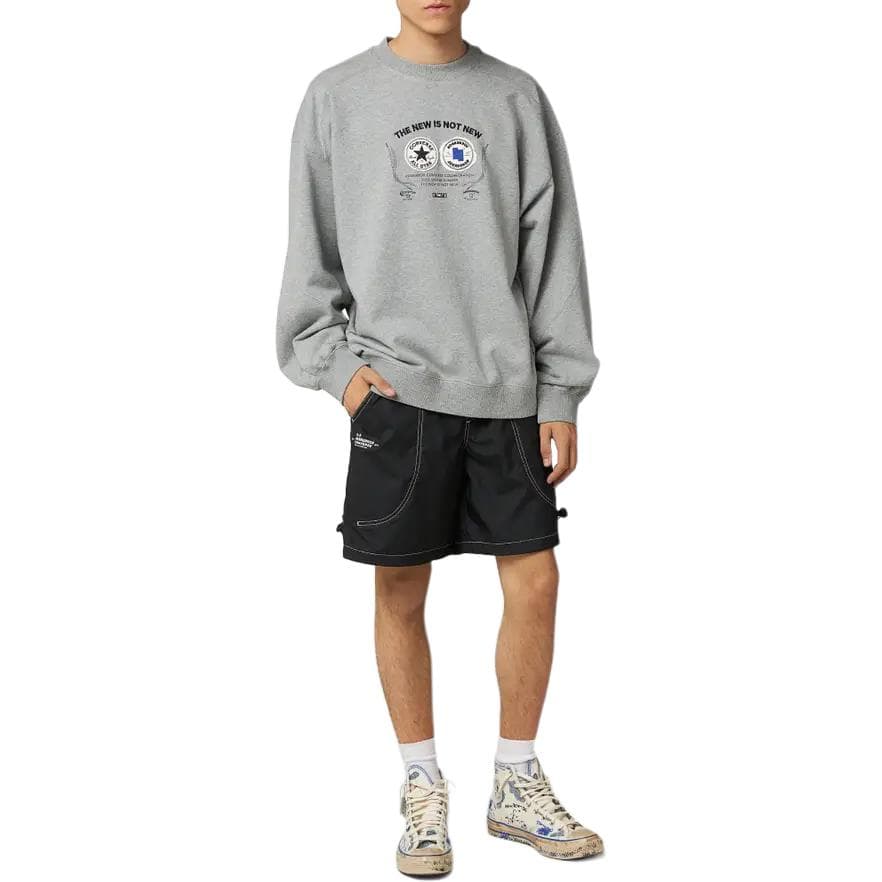 Кофта Converse X Ader Error Серый Унисекс Свитшоты - изображение 5