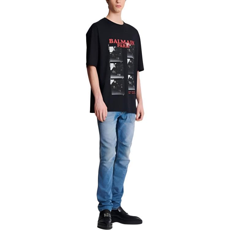Футболка BALMAIN SS23 LogoT - изображение 3