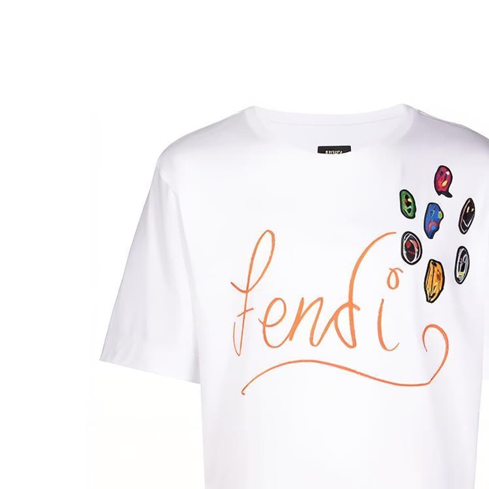Футболка FENDI T - изображение 2
