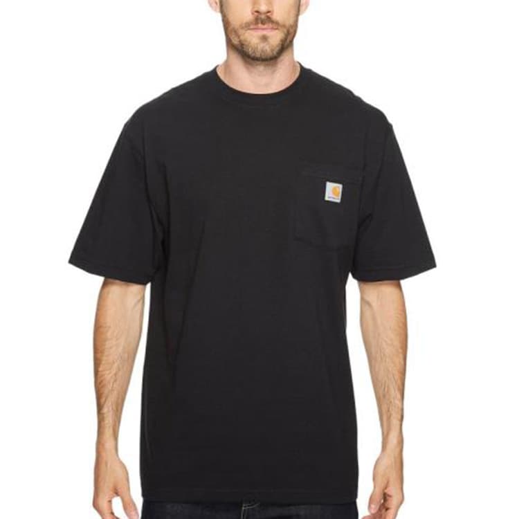 Футболка Carhartt K87 Black - изображение 3