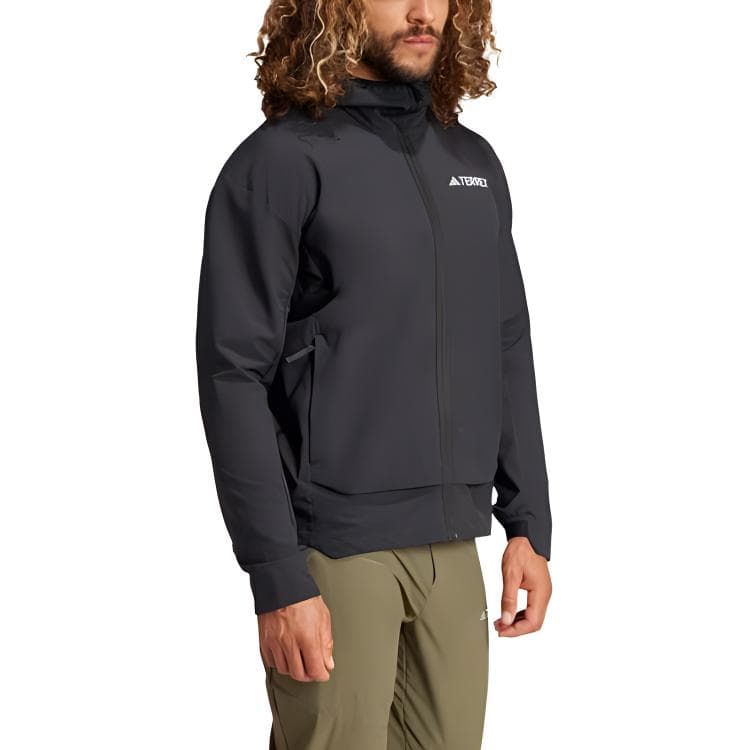 Куртка adidas Terrex Куртки и Пальто Мужские Черные - изображение 2