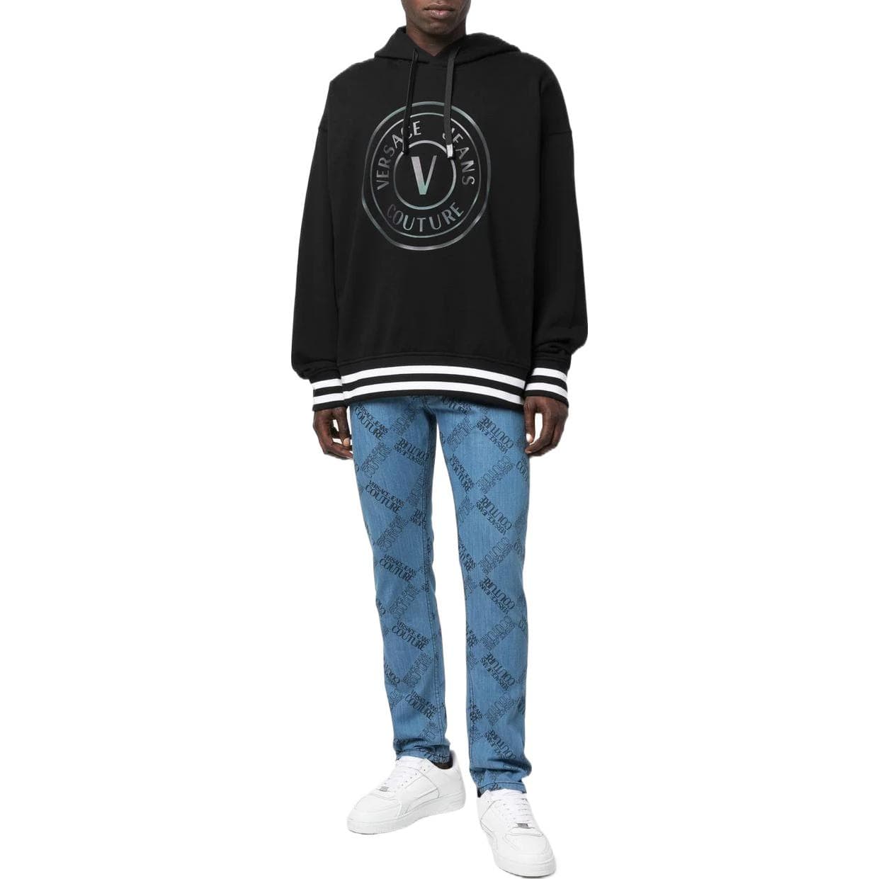 Худи VERSACE JEANS COUTURE FW22 Logo - изображение 2