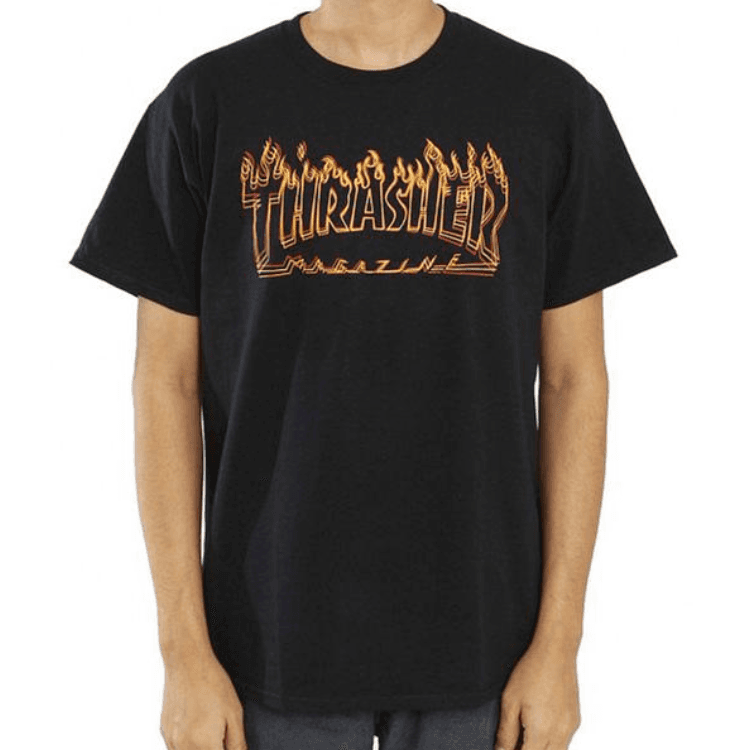 Футболка Thrasher Richter Tee Black - изображение 2