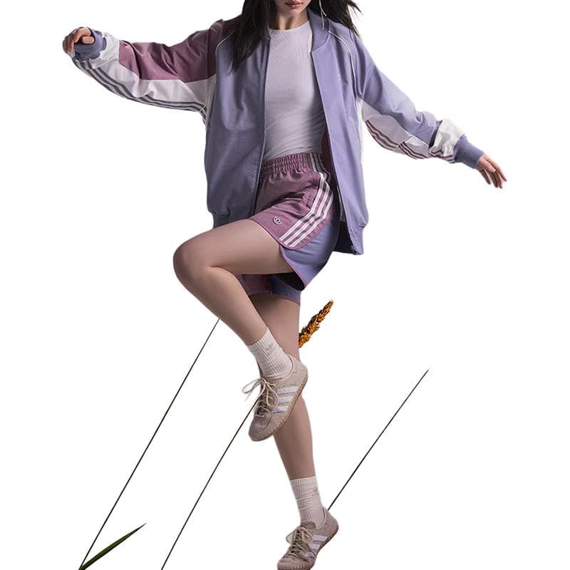 Куртка adidas Originals x CLOT Silver Violet - изображение 6
