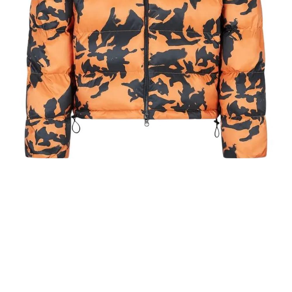 Зимняя куртка пуховик Emporio Armani EA7 FW22 Orange - изображение 3
