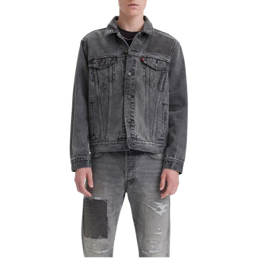 Джинсовая куртка Levi's Denim Jacket Grey - изображение 3
