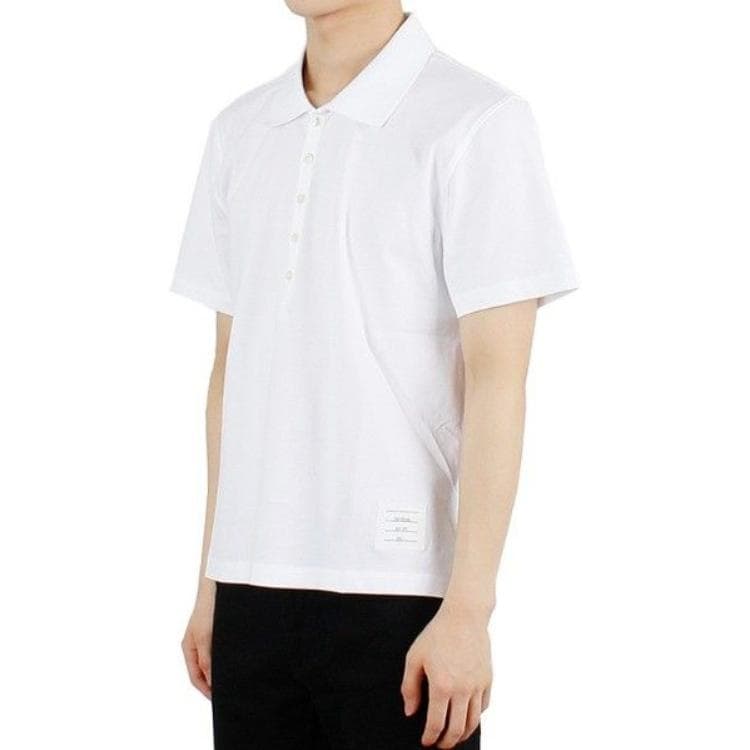 Поло THOM BROWNE LogoPolo - изображение 3