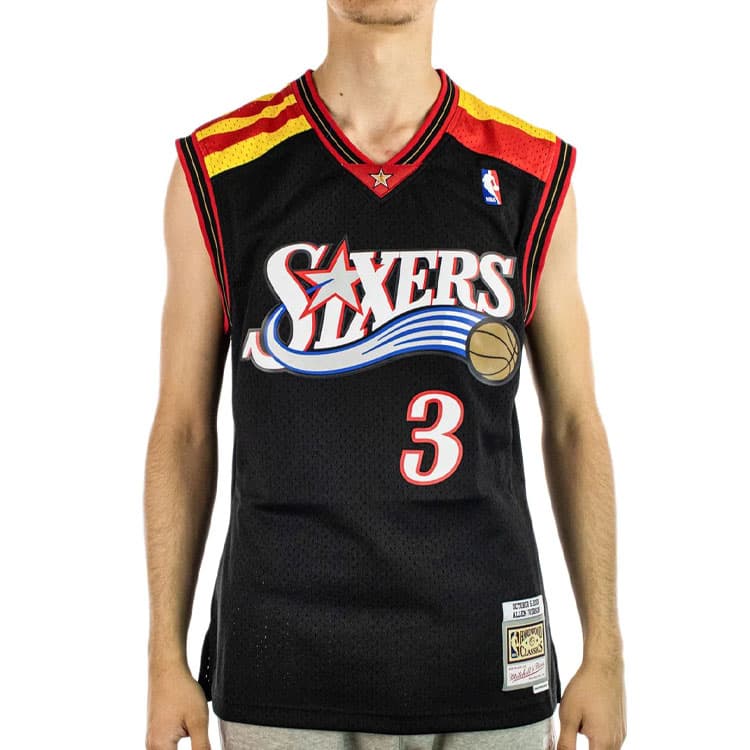 Баскетбольная майка Mitchell Ness SW 06-07 76 3NBA SS22 - изображение 3