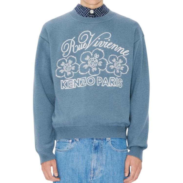Кофта KENZO Синий Унисекс Свитеры - изображение 5