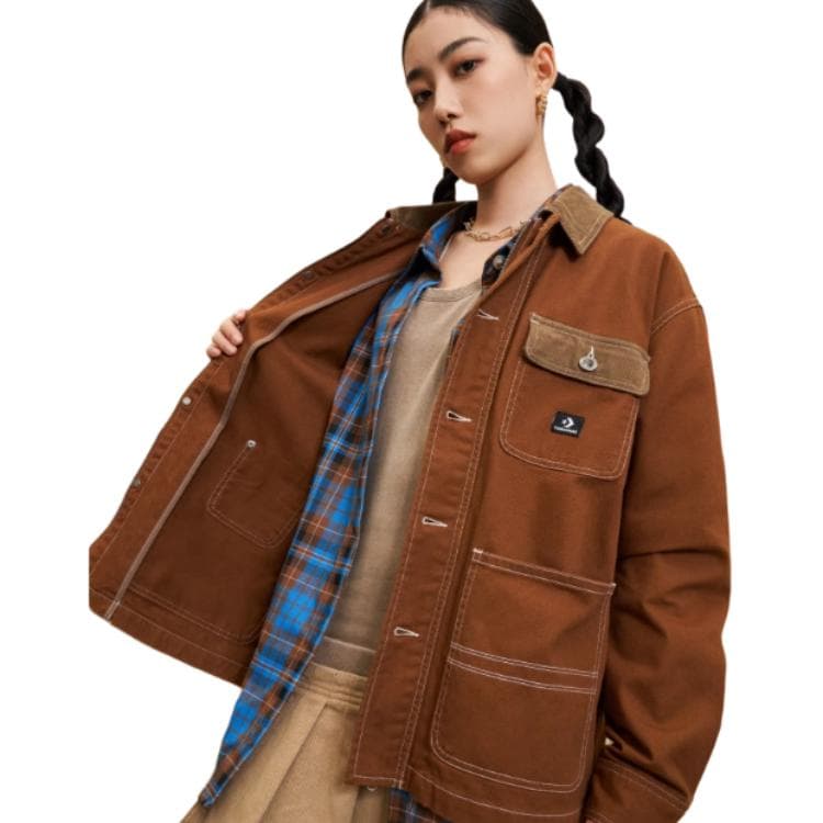 Куртка Converse Logo Jacket - изображение 5