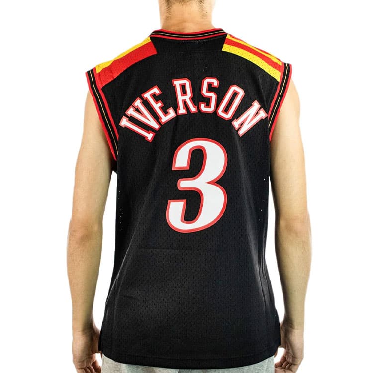 Баскетбольная майка Mitchell Ness SW 06-07 76 3NBA SS22 - изображение 4