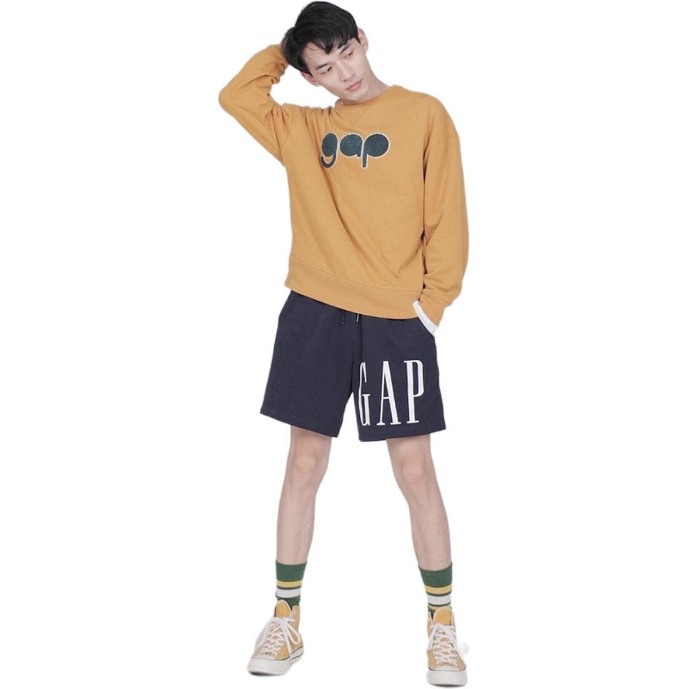 Кофта GAP Logo Crewneck Sweatshirt - изображение 4