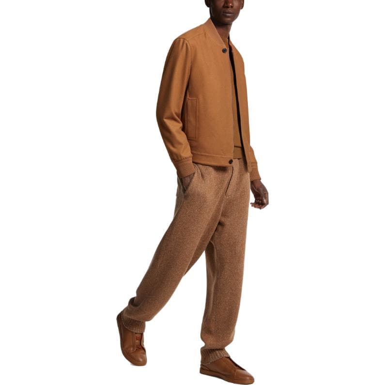 Куртка Zegna Brown Casual Jacket - изображение 4