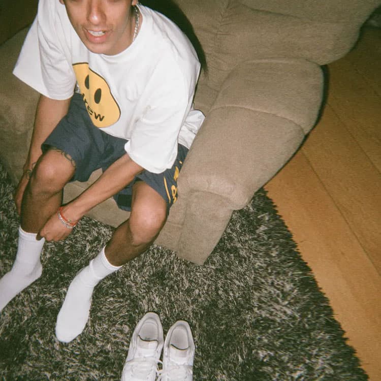 Футболка Drew House Mascot Ss Tee - Off White T - изображение 5