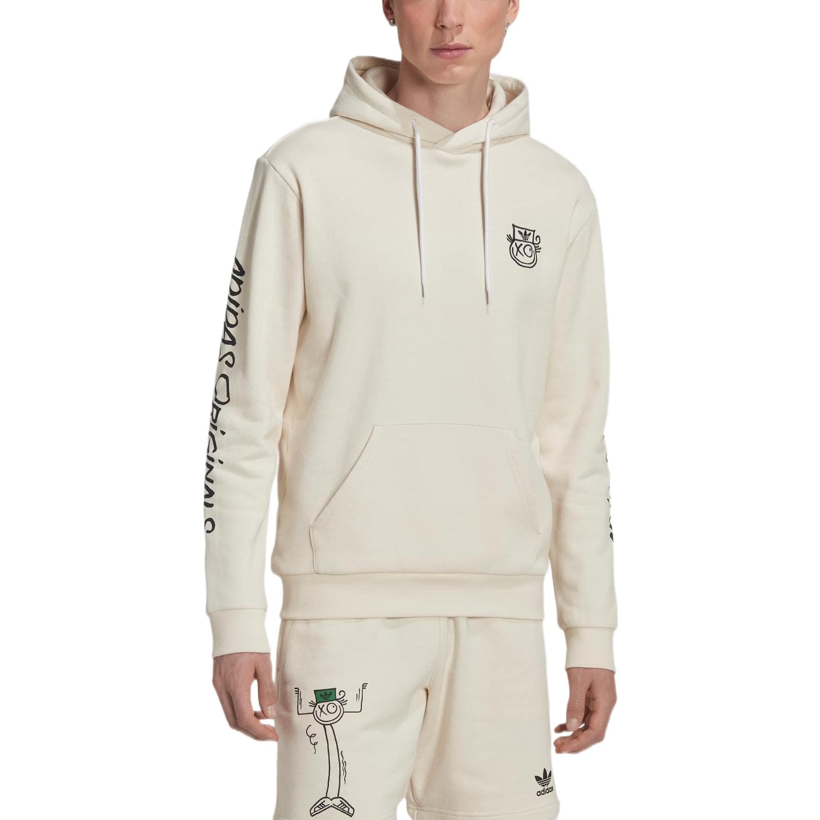 Худи adidas Originals Hoodie White - изображение 2
