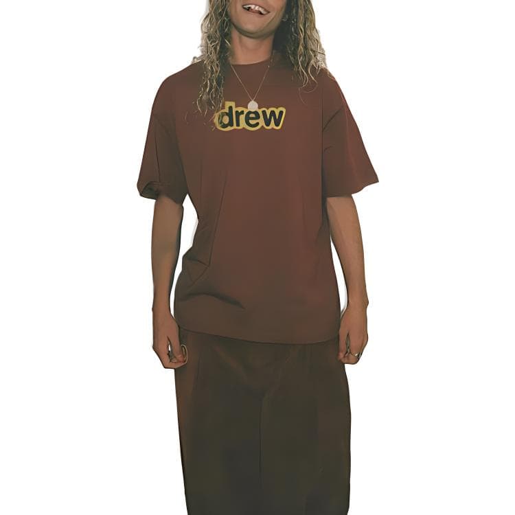 Футболка Drew House drew house secretT burgundy - изображение 3
