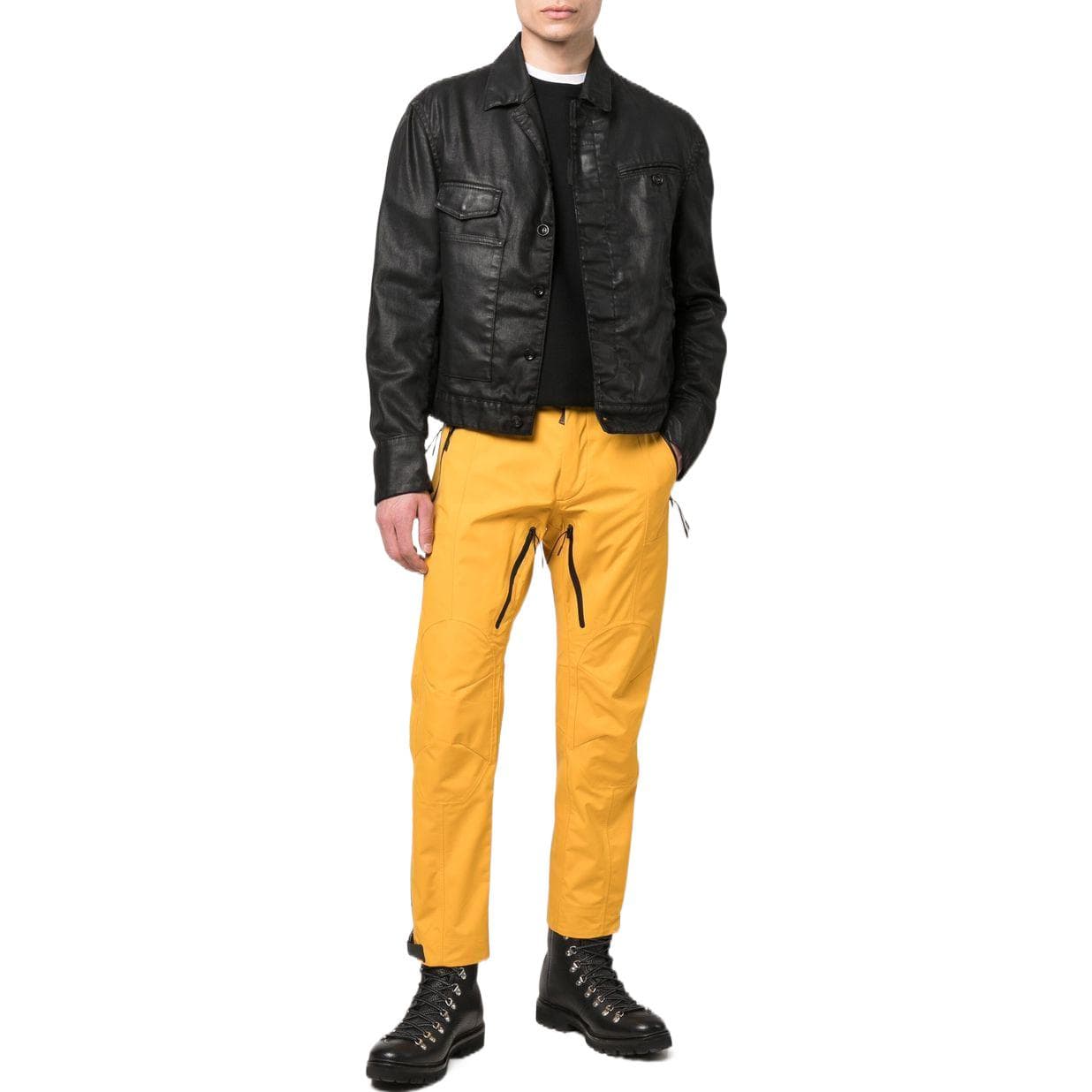 Куртка DSQUARED2 FW22 Pilot Jacket Black - изображение 2