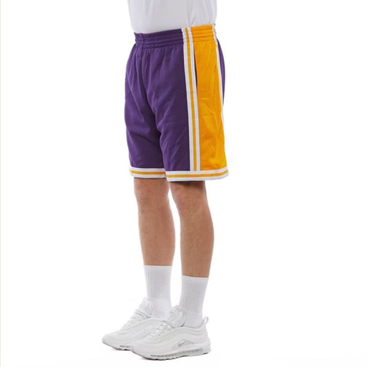 Баскетбольные шорты Mitchellness NBAlogo SW 84-85 - изображение 5