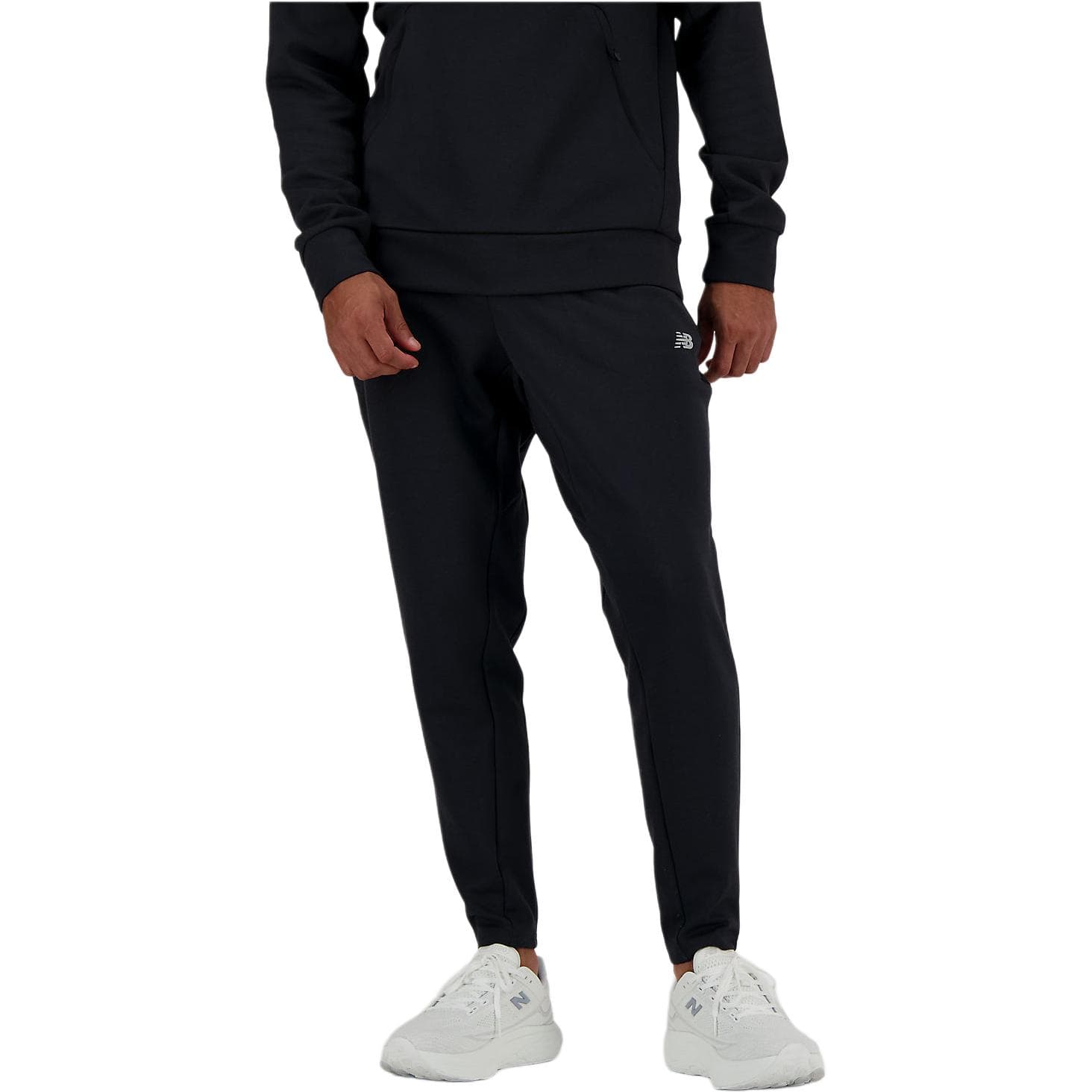 Штаны New Balance Tech KNIT Брюки Повседневные Мужские Черные - изображение 4