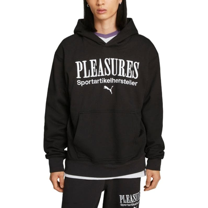 Кофта PUMA x PLEASURES Graphic Hoodie Sweatshirt Logo - изображение 4
