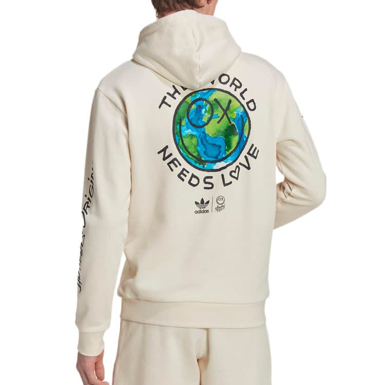 Худи adidas Originals Hoodie White - изображение 3