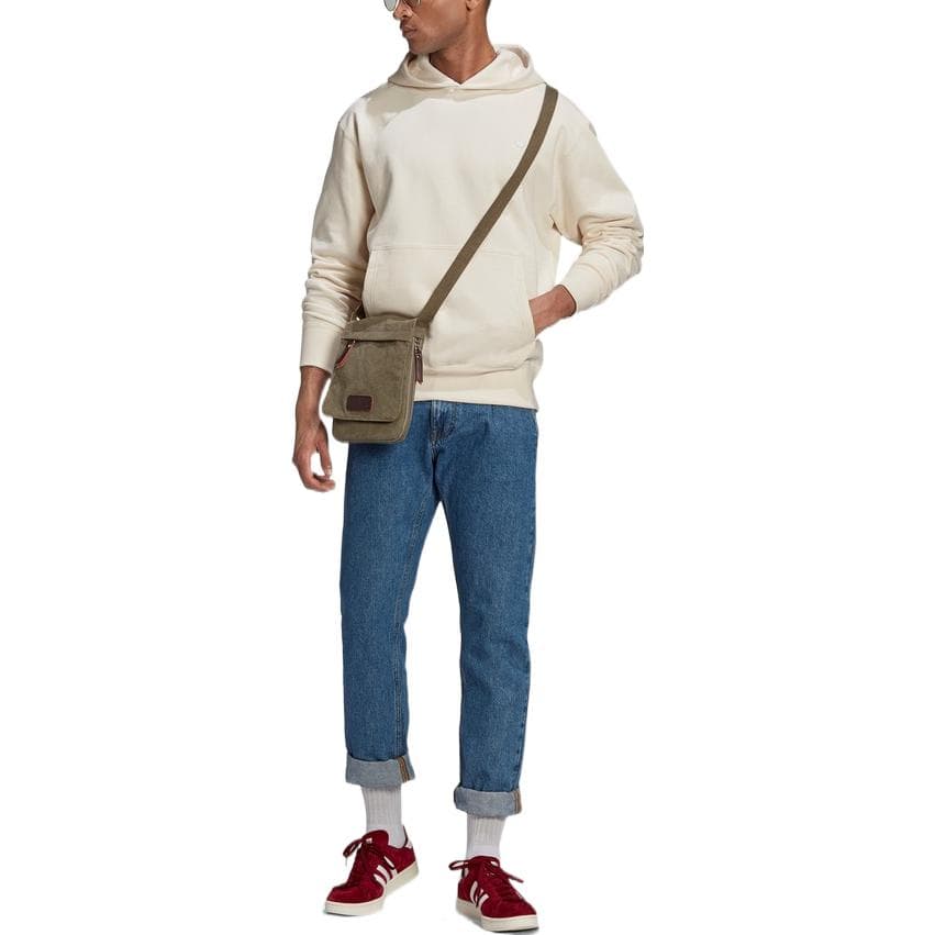 Худи adidas Originals Hoodie Beige - изображение 3