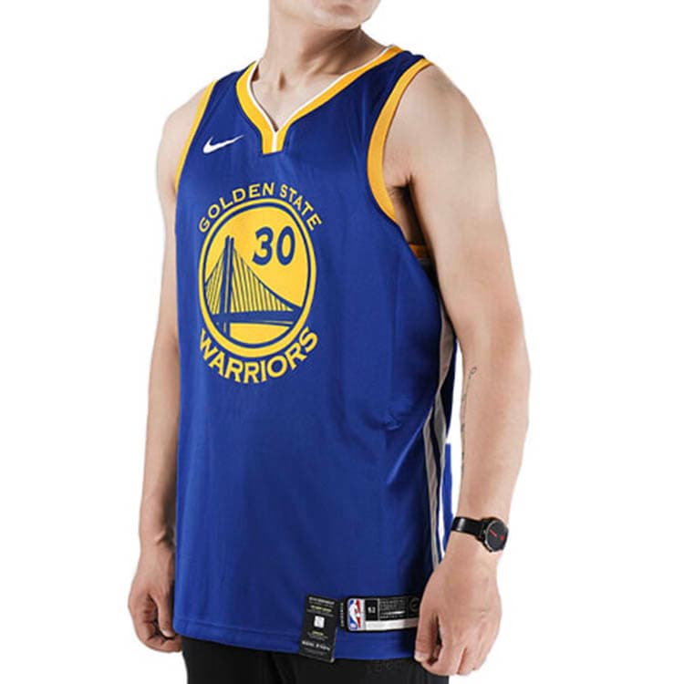 Баскетбольная майка Nike NBA Stephen Curry Golden State Warriors Jersey - изображение 5