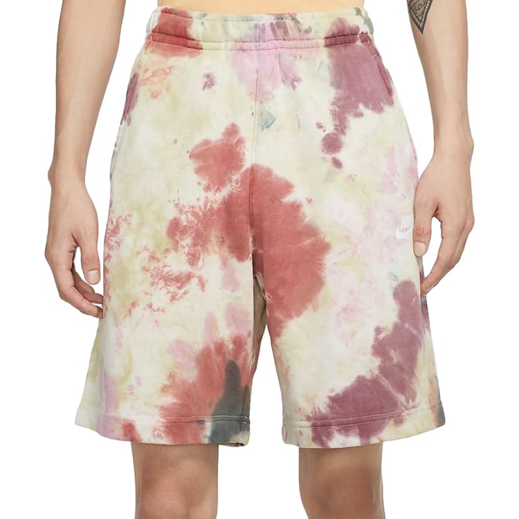 Шорты Nike Sportswear French Terry Camo Dark Red - изображение 3