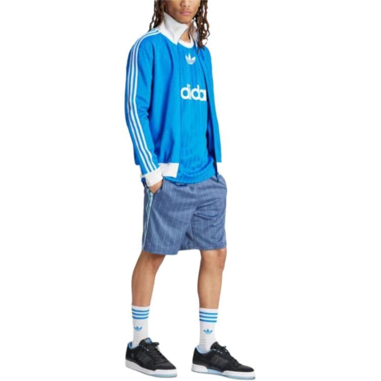 Шорты adidas originals Pinstripe Sprinter Shorts Logo - изображение 2