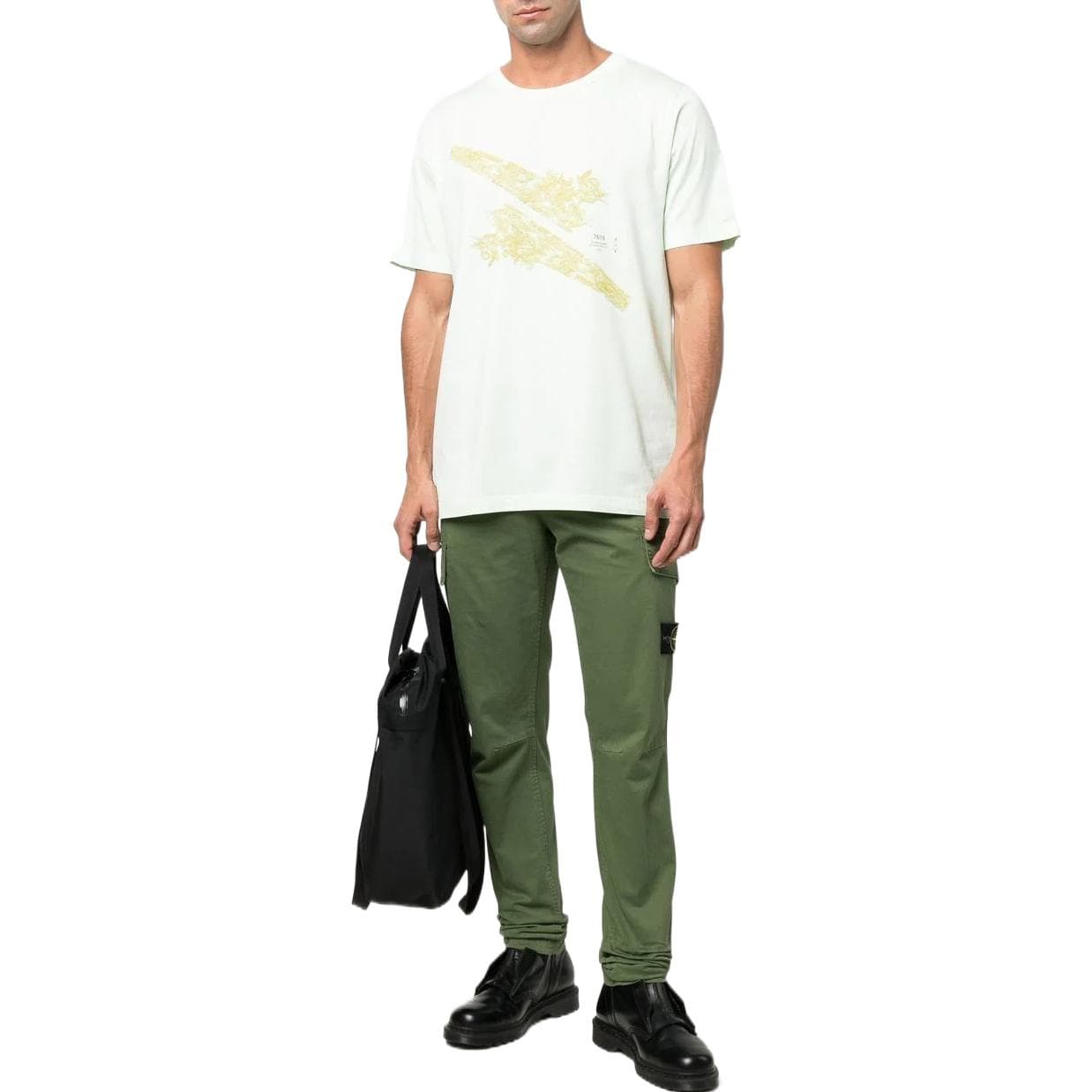 Футболка Stone Island Shadow Project Light Green Tee - изображение 2