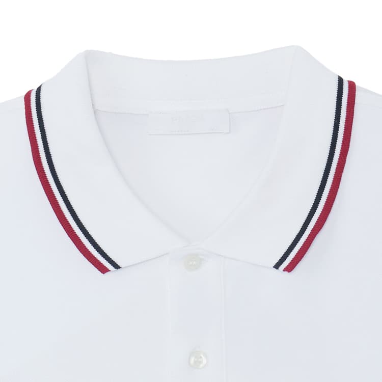 Поло Prada Polo Shirt White - изображение 3