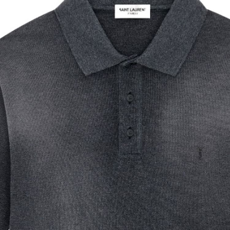 Поло Saint Laurent Polo Shirt - изображение 7