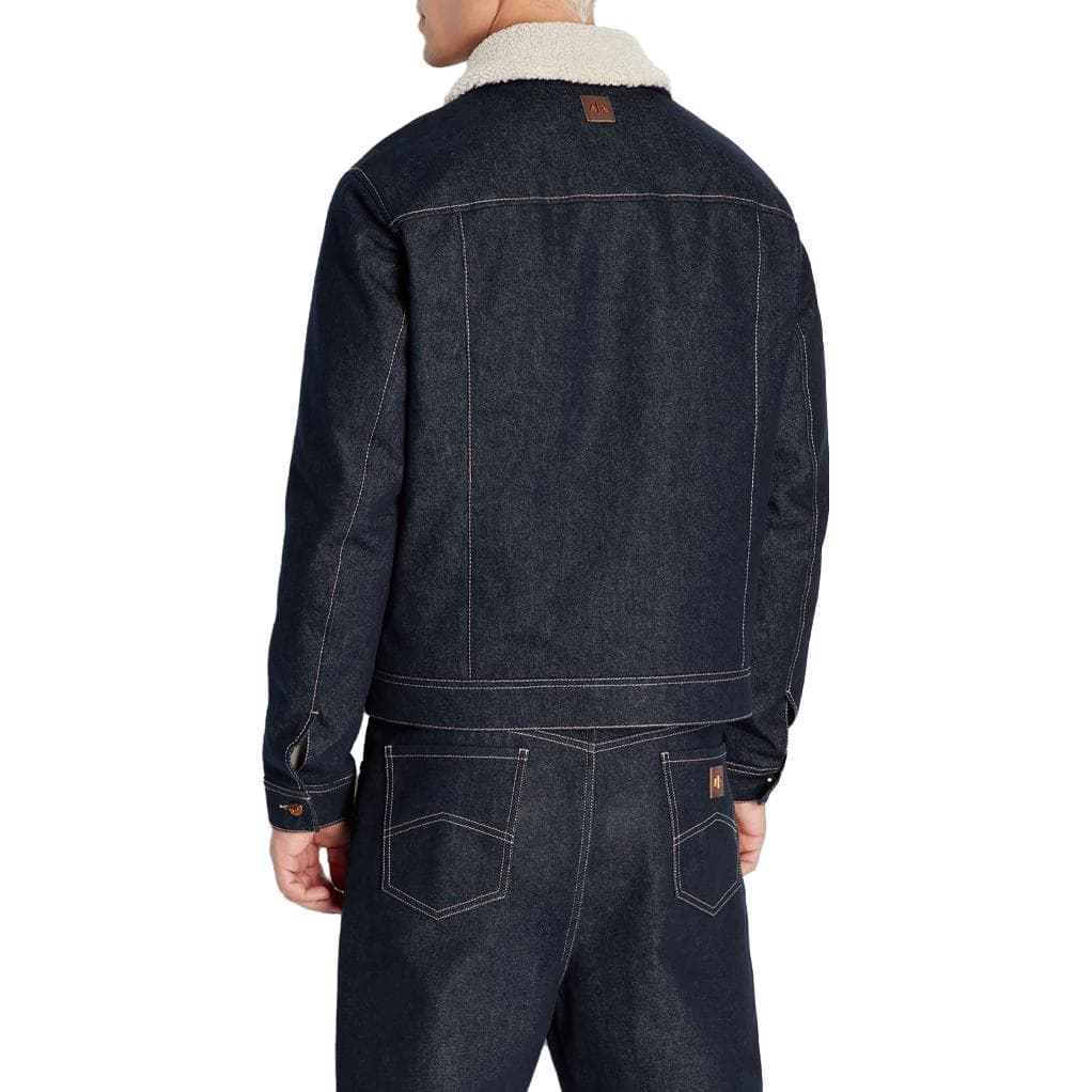 Зимняя куртка пуховик ARMANI EXCHANGE Logo - изображение 4