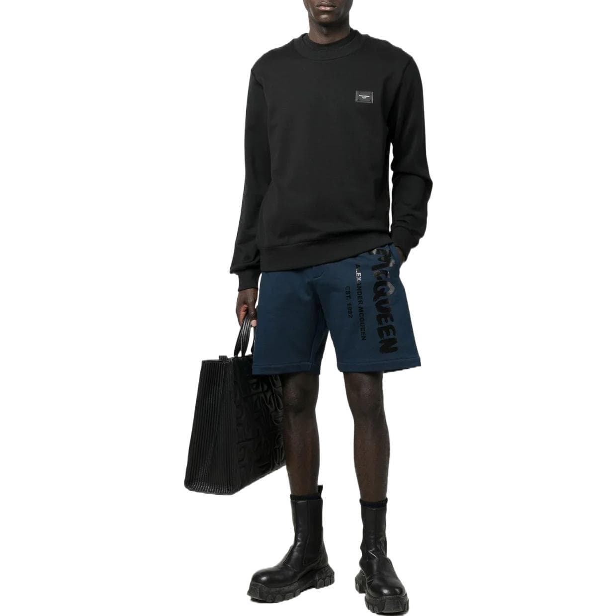 Шорты Alexander McQueen FW22 Logo - изображение 2