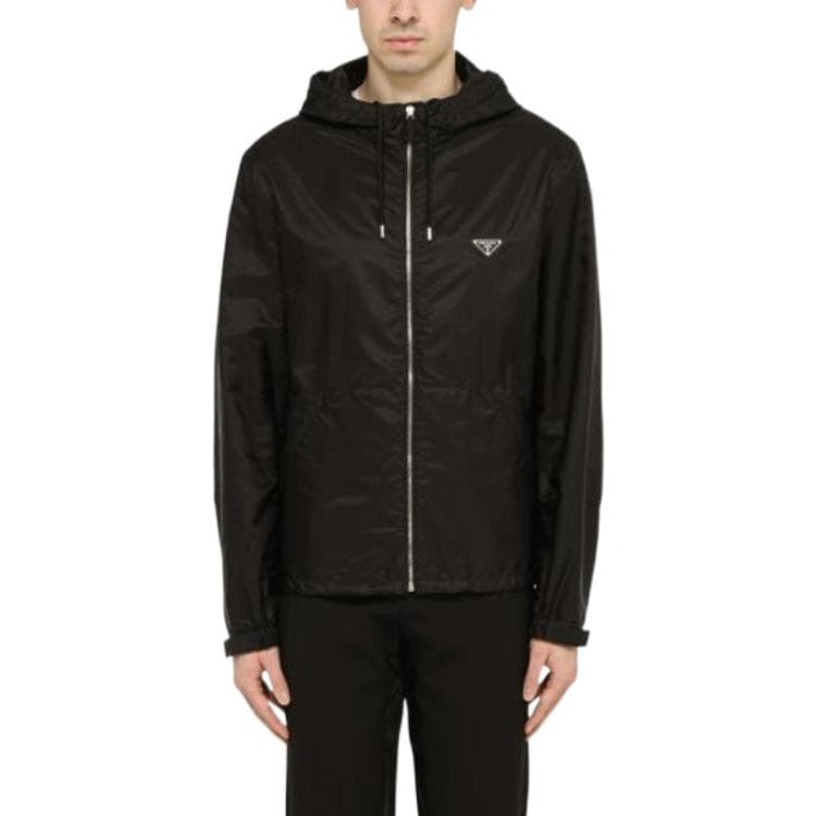 Куртка Prada SS23 Zip Hoodie Jacket Black - изображение 3
